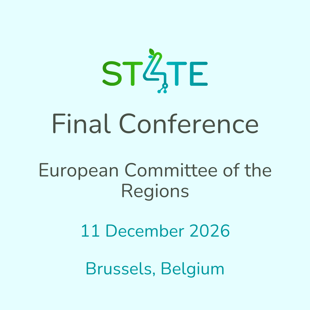 Cover ST4TE Final event