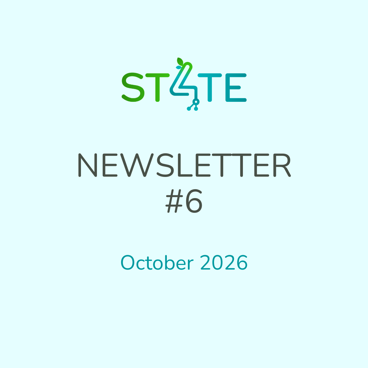 Cover ST4TE Newsletter#6