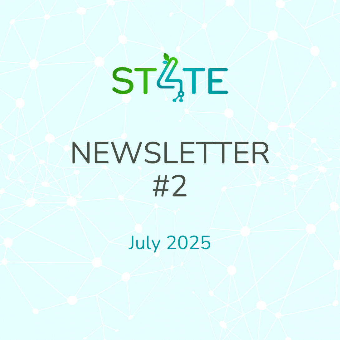 Cover image of the second ST4TE Newsletter